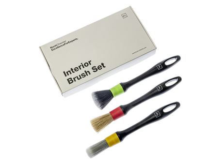 Koch-Chemie Interior Brush Set, set de pinceaux pour l'habitacle