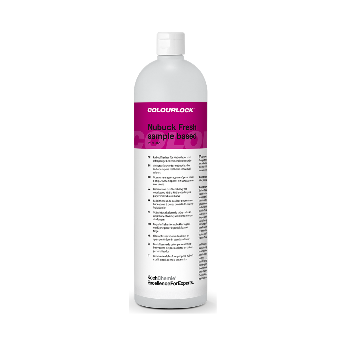 COLOURLOCK "Nubuk Fresh" (Honda) — Wildlederpflege für Honda — 1 L
