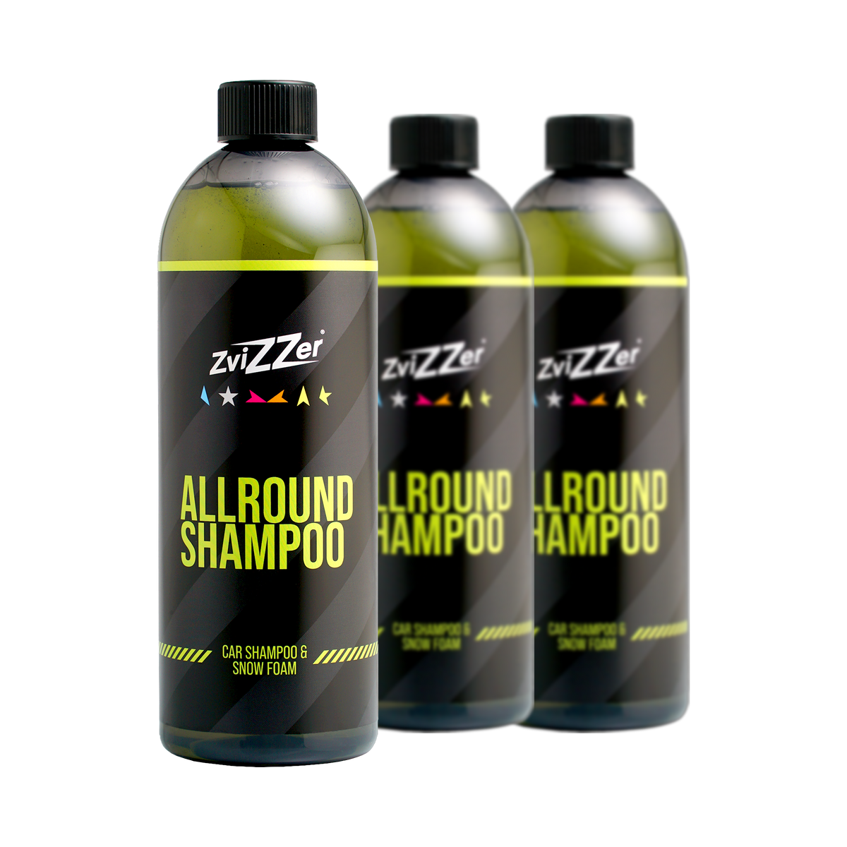 ZviZZer Allround Shampoo — Autoshampoo 1000 ml / 3er-Set