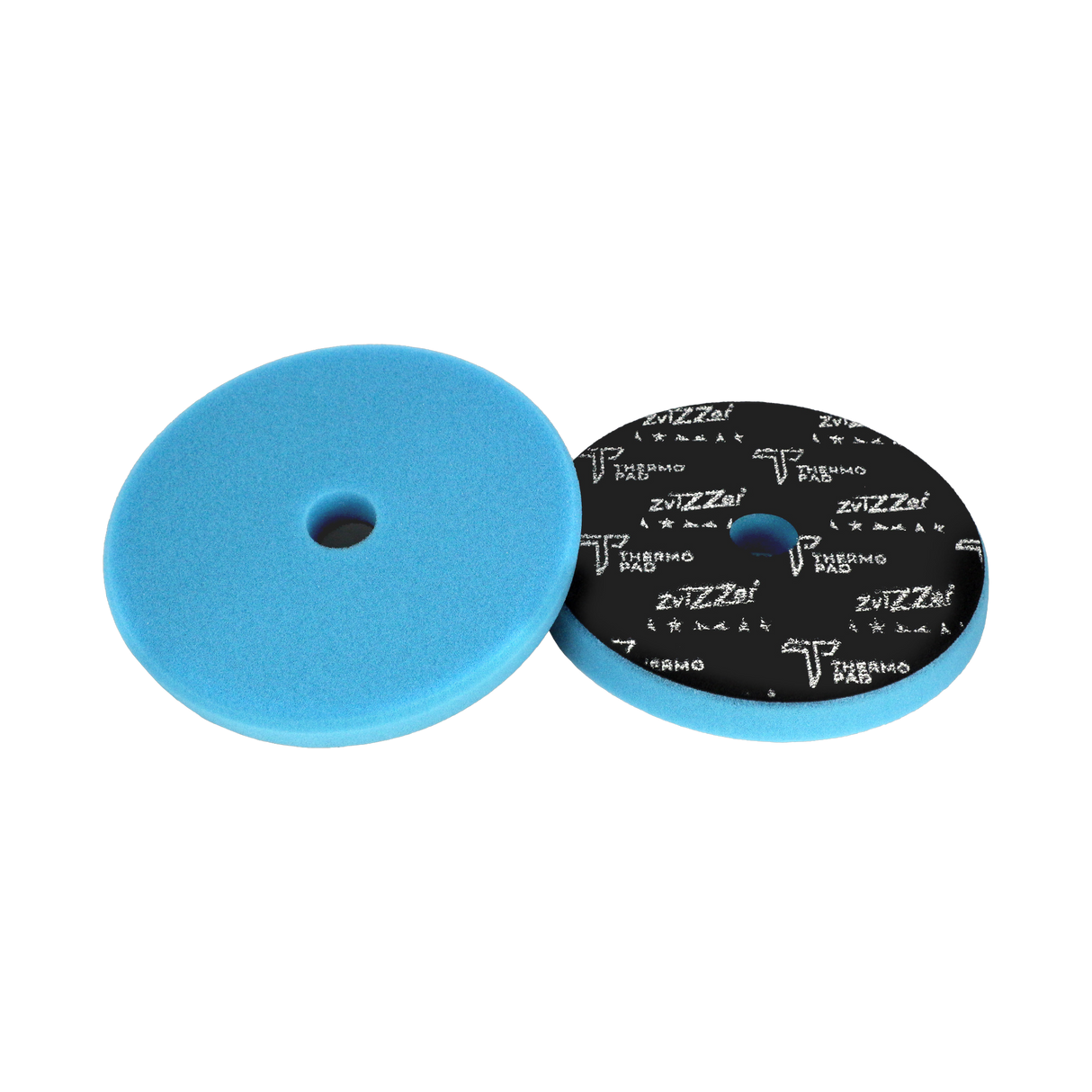 ZviZZer Thermo Trapez Pad "Ultra Hard" (Blau) — Thermo-Schaumpad Ø 165/20/150 mm / 1 Stück
