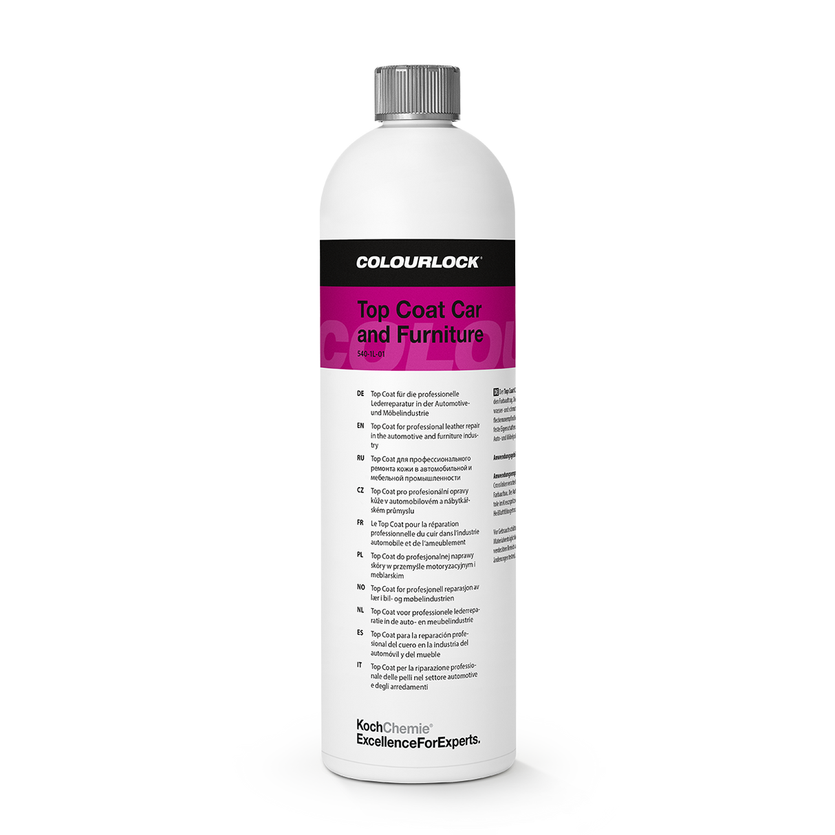 COLOURLOCK "Top Coat" (Car and Funiture) Top Coat für die professionelle Lederreparatur in der Automotive-und Möbelindustrie