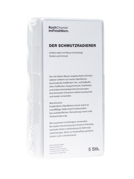 Schmutzradierer Spezialschwamm