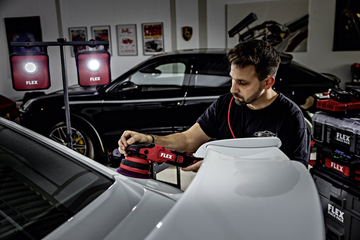 "XCE 2 8 14-EC C" 8mm Random Orbital Polisher with Forced Rotation Ø150mm