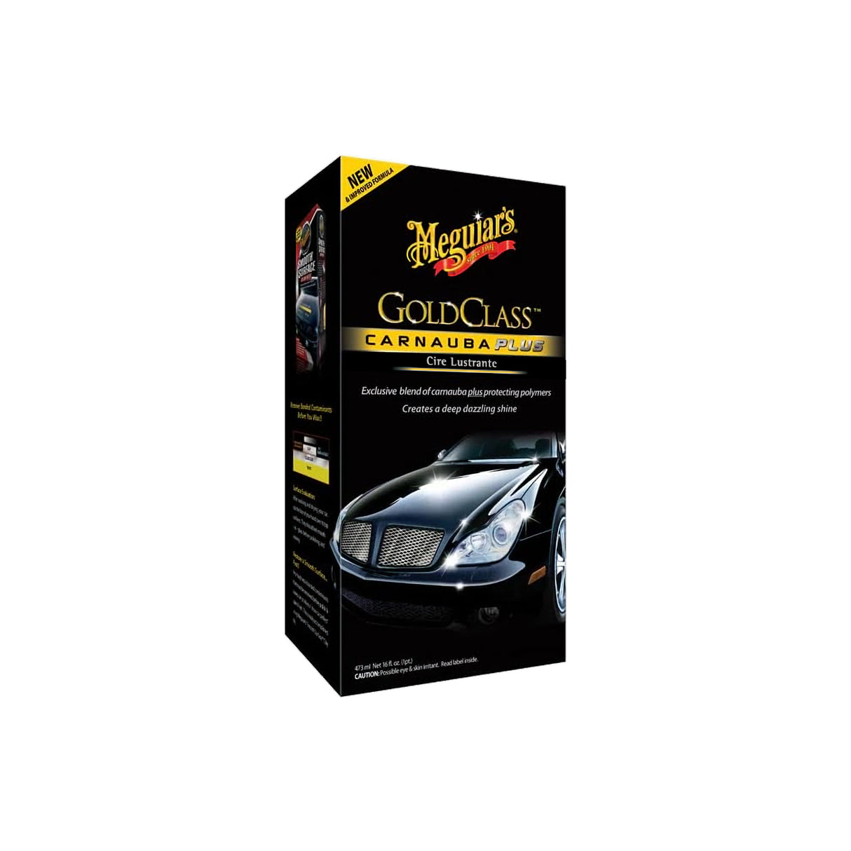 Meguiars GOLD CLASS Carnauba Plus Premium Liquid Car Wax Wachsversiegelung 16 oz (473 ml)