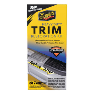 Meguiars HEAVY DUTY Trim Kit Kunststoffpflege-Set 1 Set