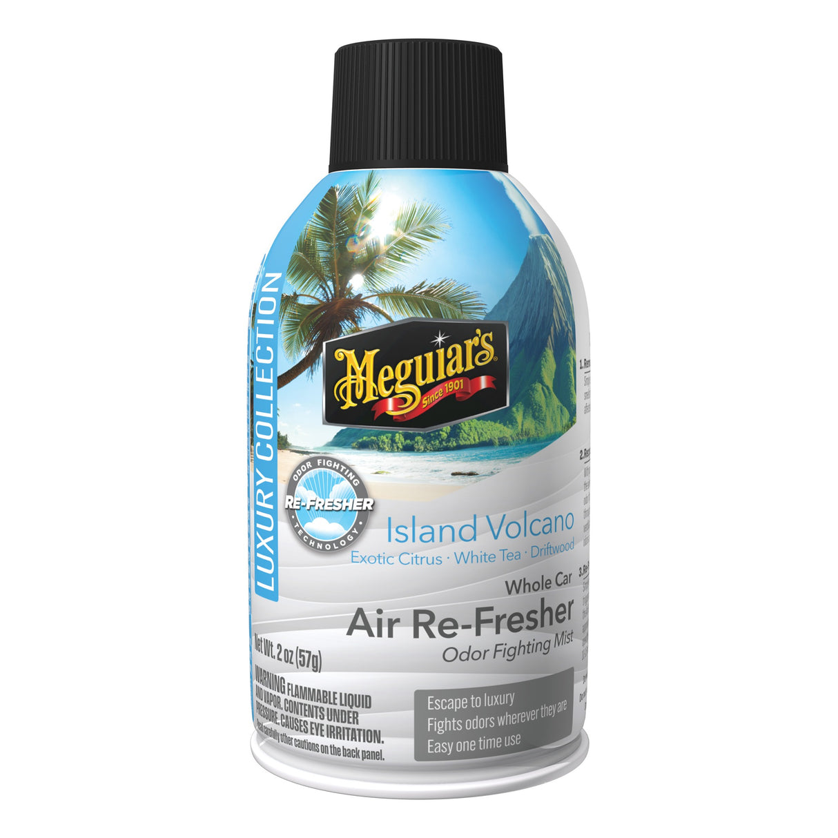 Meguiars Island Volcano Air-Refersher Lufterfrischer Aerosol 2 oz (59 ml)