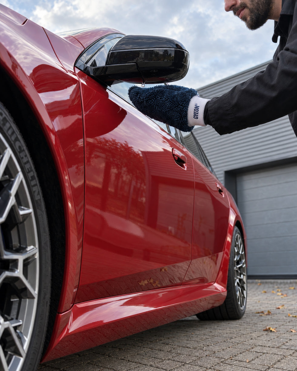Detailing1 Hero: Trockentücher — Fleckenfrei trocknen statt Wasserflecken (Mobile)