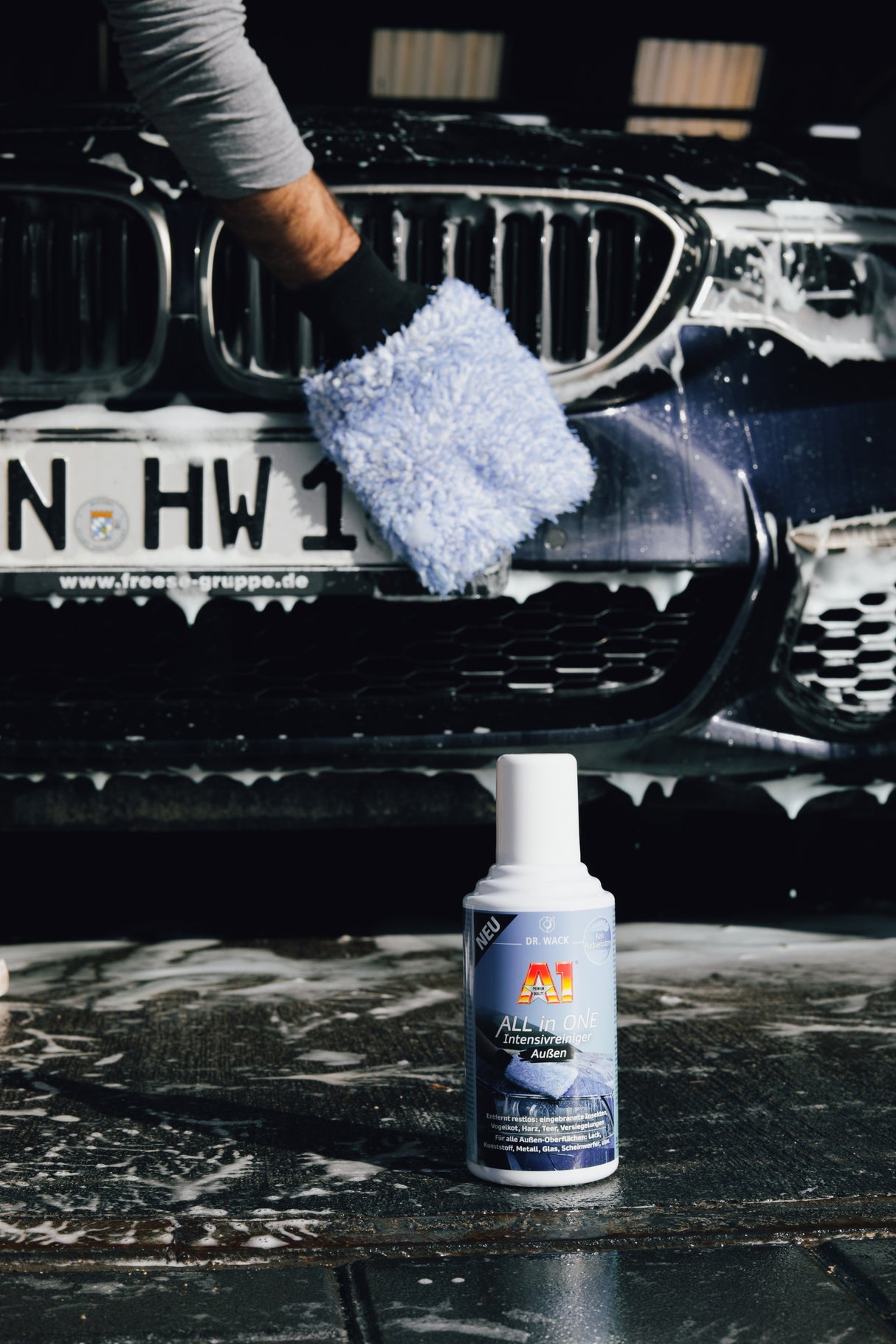 Detailing1 Dr. Wack A1 ALL in ONE Intensivreiniger Außen — in der Anwendung