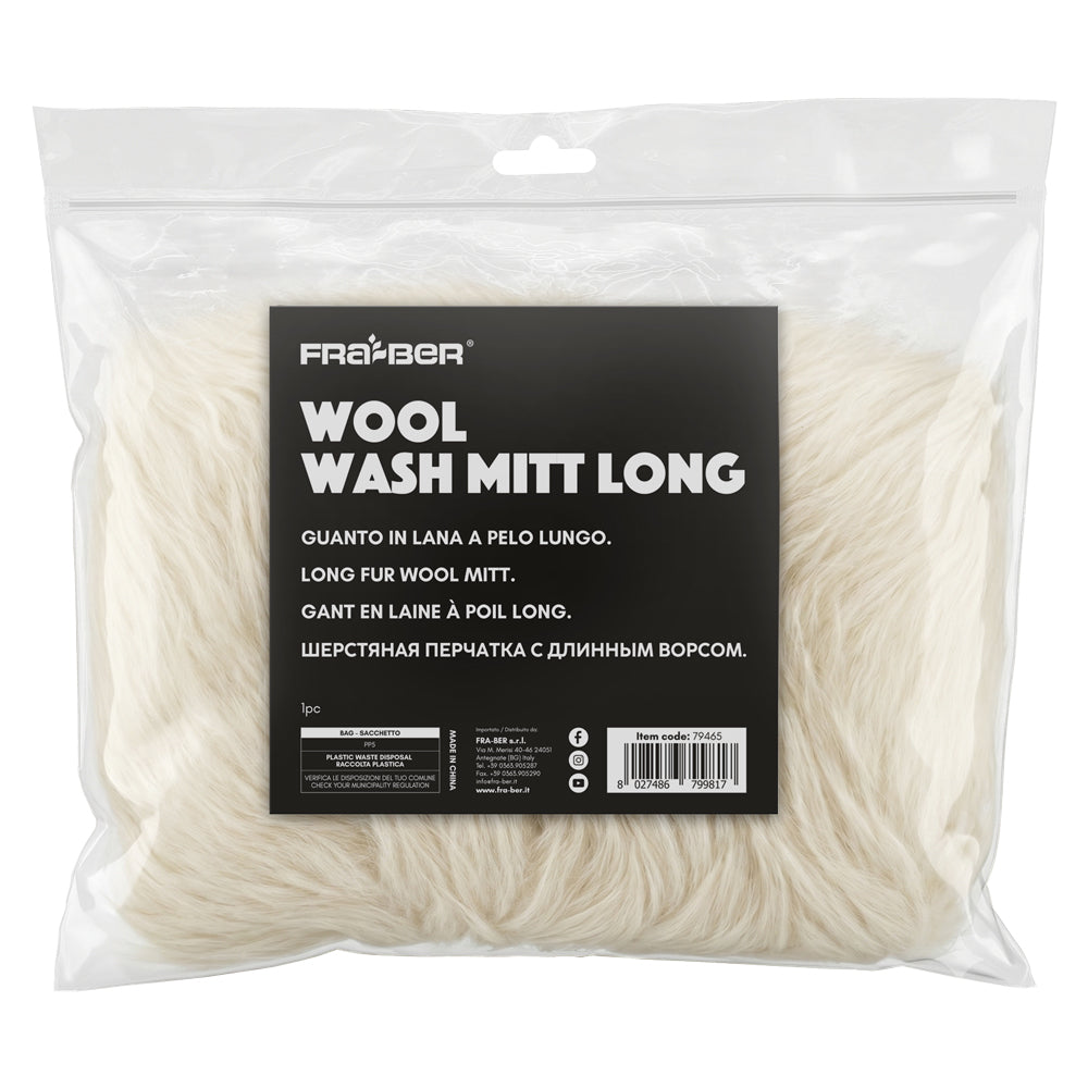 INNOVACAR Wool Wash Mitt Long langfloriger Wollhandschuh