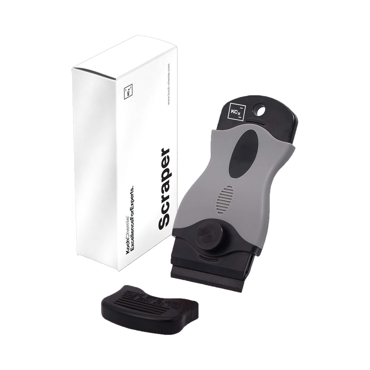 Koch-Chemie Scraper with 10 blades — Kunststoffschaber mit 10 Ersatzklingen 1 Halter mit 10 Ersatzklingen