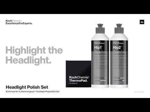 Headlight Polish Set Scheinwerfer-Aufbereitungsset