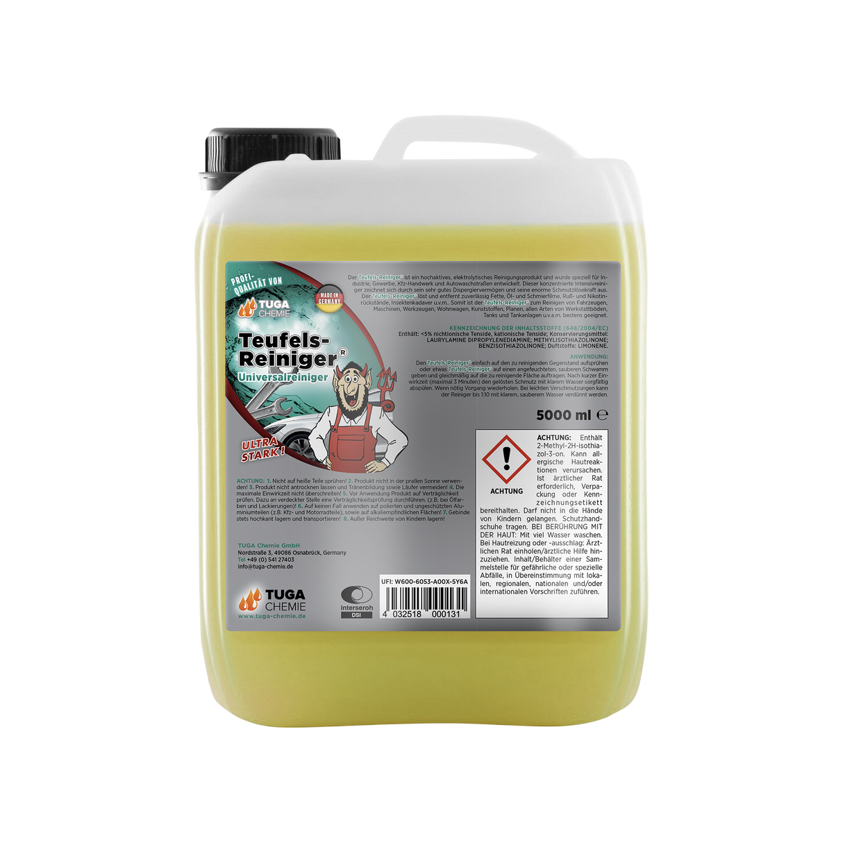 Tuga Chemie Teufels-Reiniger® — Universalreiniger 5 Liter