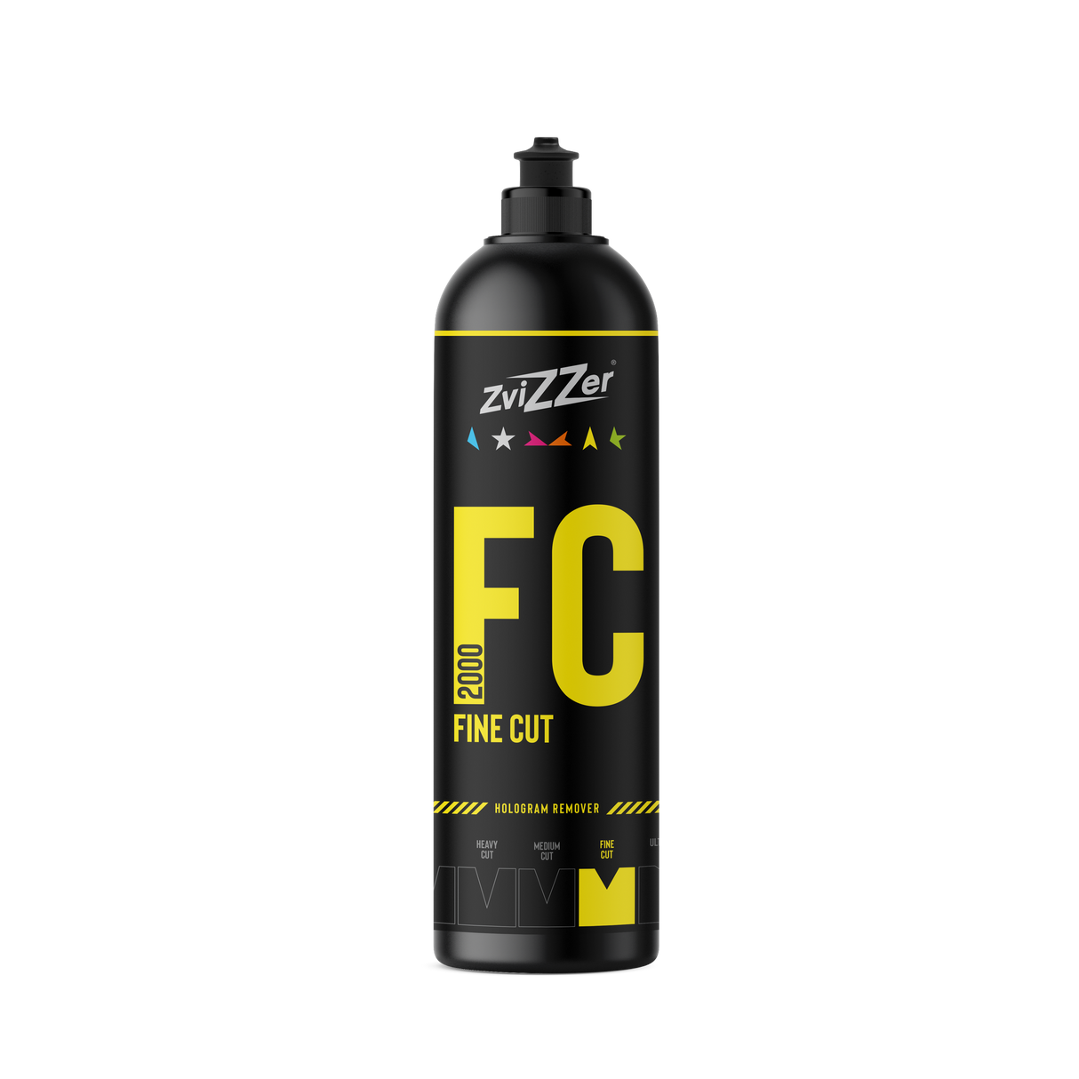 ZviZZer FC 2000 "Fine Cut" (Gelb) — Finish-Politur 750 ml